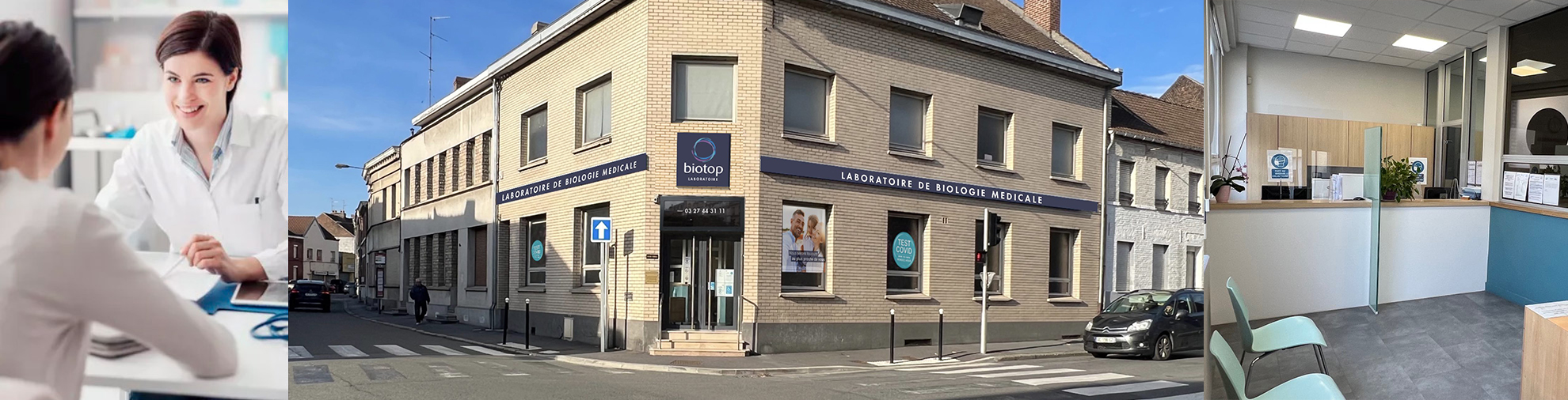denain laboratoire d'analyses biotop Douai